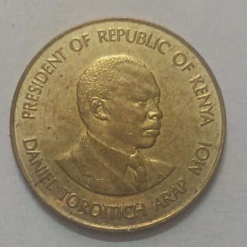 KENYA 10 CENT 1987 (used)
