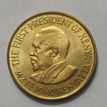 KENYA 5 CENT 1975 (used)