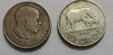 MALAWI 1 FLORIN 1964 (used)