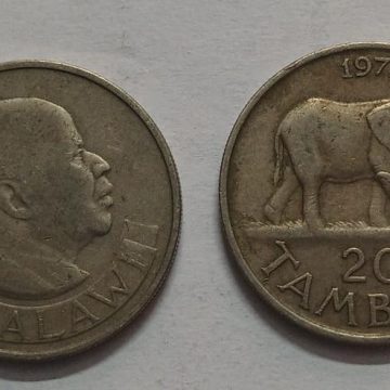 MALAWI 20  TAMBALA 1971 (used)