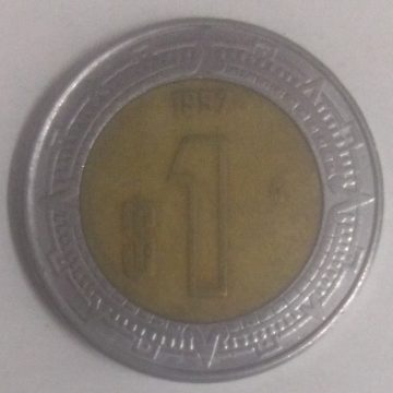 MEXICO 1 DOLLAR 1997(used)