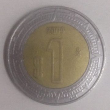 MEXICO 1 DOLLAR 2004(used)