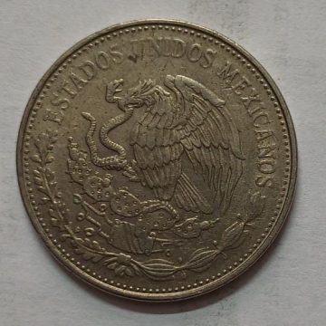MEXICO  20 PESOS 1982 (used)