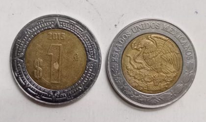 MEXICO 1 DOLLAR 2015(used) | Indian Postage Stamps | Indian Coins | Old Indian Currency | Rare Indian Coins | Numismatic Collection India