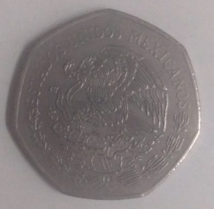 MEXICO 50 DIEZ PESOS1979(used) | Indian Postage Stamps | Indian Coins | Old Indian Currency | Rare Indian Coins | Numismatic Collection India - Image 2