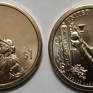 USA Innovation Dollar  coin- MISSOURI -GEORGE WASHINGTON 2024 'D Mint' UNC