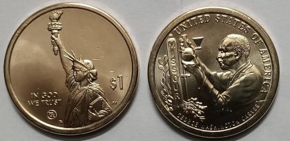 USA Innovation Dollar coin- MISSOURI -GEORGE WASHINGTON 2024 'P Mint' UNC | Indian Postage Stamps | Indian Coins | Old Indian Currency | Rare Indian Coins | Numismatic Collection India