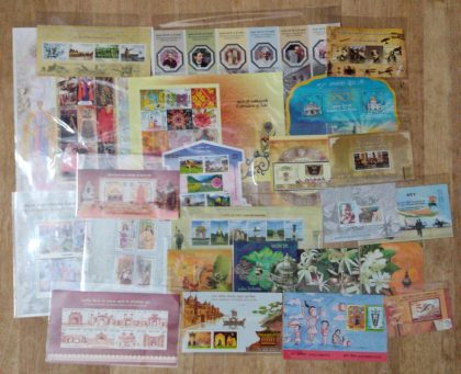 Miniture Sheet Complete Year Pack of 2019-MS-20nos | Indian Postage Stamps | Indian Coins | Old Indian Currency | Rare Indian Coins | Numismatic Collection India