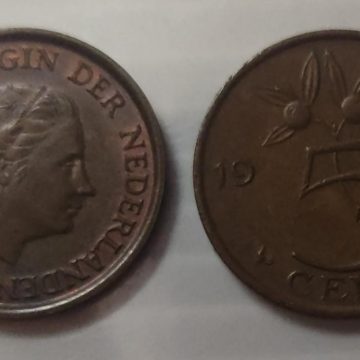 NEDERLAND-5 CENT 1980(Used)