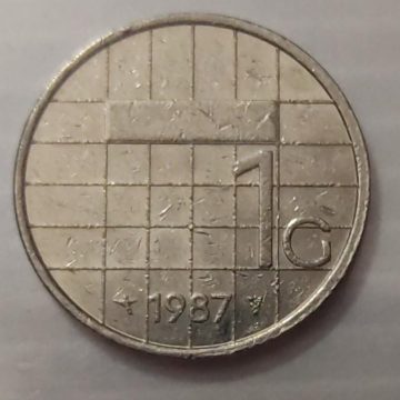 NEDERLAND-1GUILDER1987(Used)