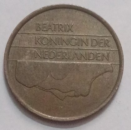 NEDERLAND-5 CENT 1984 (Used) | Indian Postage Stamps | Indian Coins | Old Indian Currency | Rare Indian Coins | Numismatic Collection India - Image 2