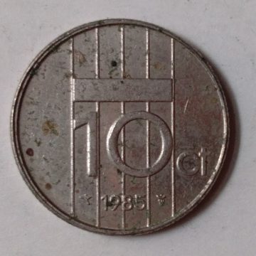 NEDERLAND-10 CENT 1985(Used)