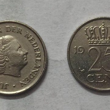 NEDERLAND-25 CENT 1979 (Used)
