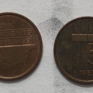 NEDERLAND-5 CENT 1983 (Used)
