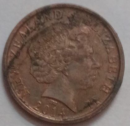 New zealand 10 cent Coin 2014 (Used) | Indian Postage Stamps | Indian Coins | Old Indian Currency | Rare Indian Coins | Numismatic Collection India - Image 2