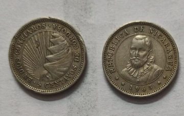NICARAGUA 3 Centavos 1965 (Used)