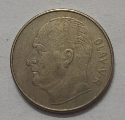 NORWAY_1 KRONE_1972 (used) | Indian Postage Stamps | Indian Coins | Old Indian Currency | Rare Indian Coins | Numismatic Collection India