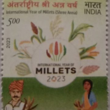International Year of Millets  Rs.5-MNH Stamp