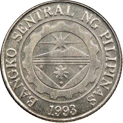 PILIPINAS 1 PISO 1995(used) | Indian Postage Stamps | Indian Coins | Old Indian Currency | Rare Indian Coins | Numismatic Collection India - Image 2