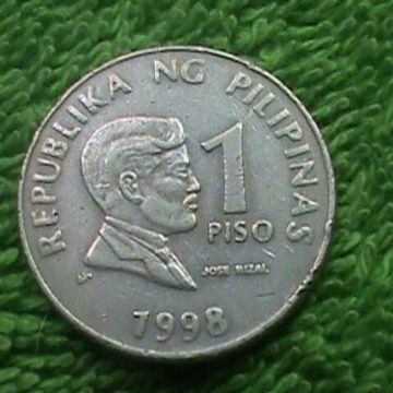 Philippines 1 PISO 1998(used)