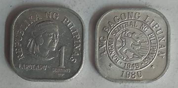 Philippines 1 SENTIMOS 1980 Coin (UNC)