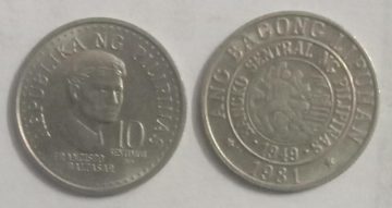 Philippines 10 CENTIMOS Coin 1981(used)