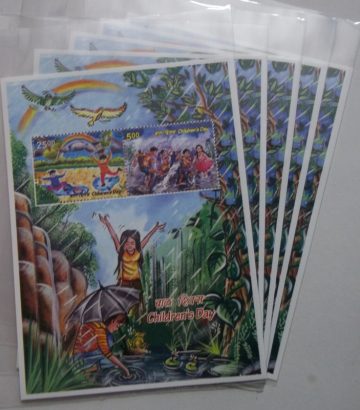 Children's Day-Indian Miniature Sheets-5nos