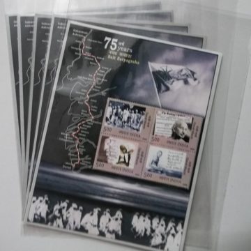 75th Salt Satyagragha-Indian Miniature Sheets-5nos