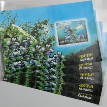 Kurinji-Indian Miniature Sheets-5nos