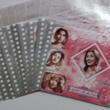 Madhubala-Indian Miniature Sheets-10nos