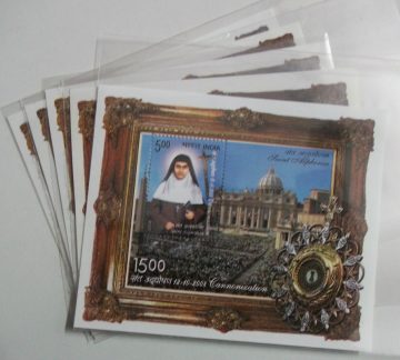 Saint Alphonsa-Indian Miniature Sheets-5nos