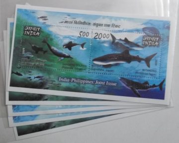 India Philippines Joint Issue-Indian Miniature Sheets-5nos