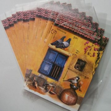 Pigeon & Sparrow-Indian Miniature Sheets-10nos