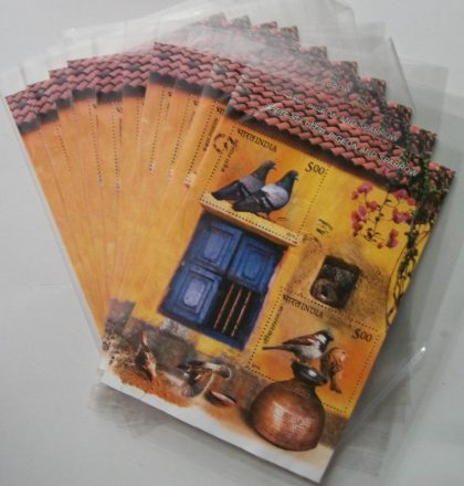 Pigeon & Sparrow-Indian Miniature Sheets-10nos | Indian Postage Stamps | Indian Coins | Old Indian Currency | Rare Indian Coins | Numismatic Collection India