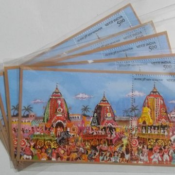 Puri Jaganath Rath Yatra-Indian Miniature Sheets-5nos