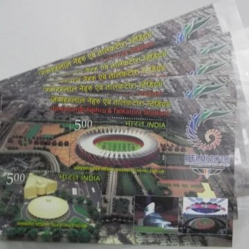 Delhi 2010 Commonwealth Games-Indian Miniature Sheets-5nos