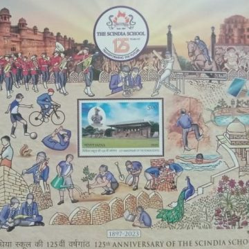 125th Anniversary OF The Scindia School -2023(Indian Miniature Sheets)