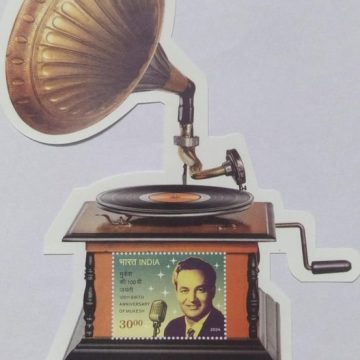 100 th Birth Anniversary OF Mukesh Unusual  (Indian Miniature Sheets)