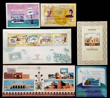 Miniture Sheet Complete Year Pack of 2004-MS-6 nos