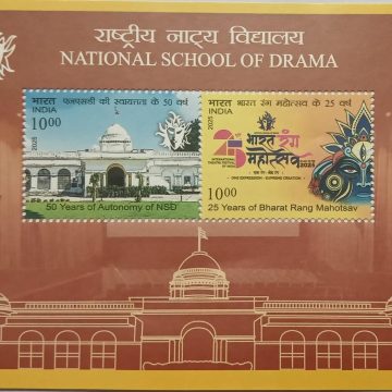 National School OF Drama -2025 (Indian Miniature Sheets)