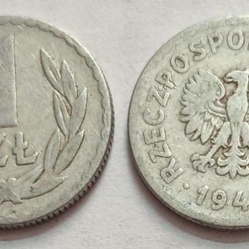 POLAND 1 ZTOTE 1949 (USED)