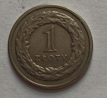 POLAND 1 ZTOTY 1994 (USED)