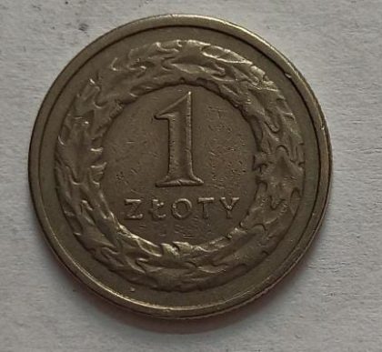 POLAND 1 ZTOTY 1994 (USED) | Indian Postage Stamps | Indian Coins | Old Indian Currency | Rare Indian Coins | Numismatic Collection India