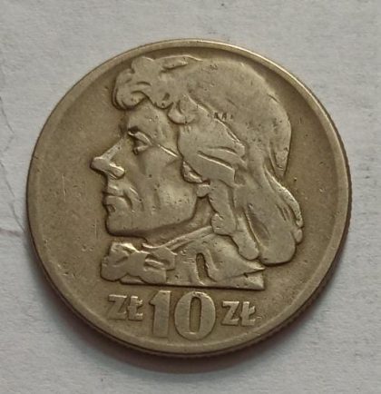 POLAND 10 ZTOTE 1960 (USED} | Indian Postage Stamps | Indian Coins | Old Indian Currency | Rare Indian Coins | Numismatic Collection India