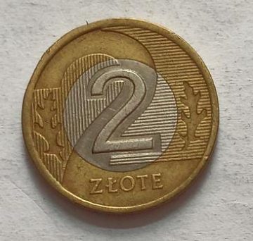 POLAND 2 ZTOTE 1995 (USED)