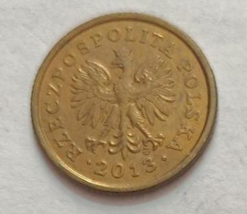 POLAND 5 GROSZY 2013(USED}