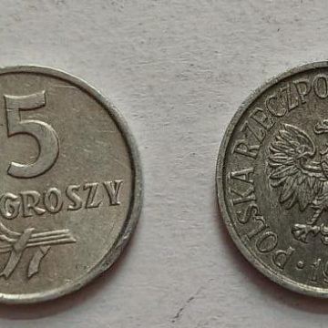 POLAND 5 GROSZY1970 (USED)