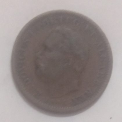 PORTUGEES QUARTO 1886(used) (Copper) | Indian Postage Stamps | Indian Coins | Old Indian Currency | Rare Indian Coins | Numismatic Collection India