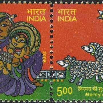 Christmas (Indian Se-Tenants)