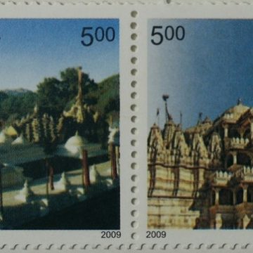 Diwara & Ranakpur (Indian Se-Tenants)
